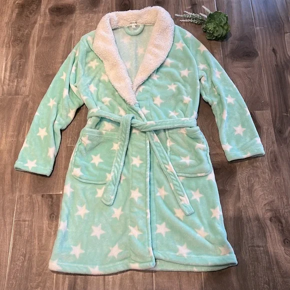 Ardene Intimates Sleepwear 425 Ardene Plush Robe Seafoam